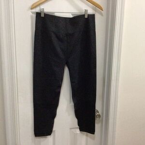 Fabletics Dark Gray capri Leggings XL